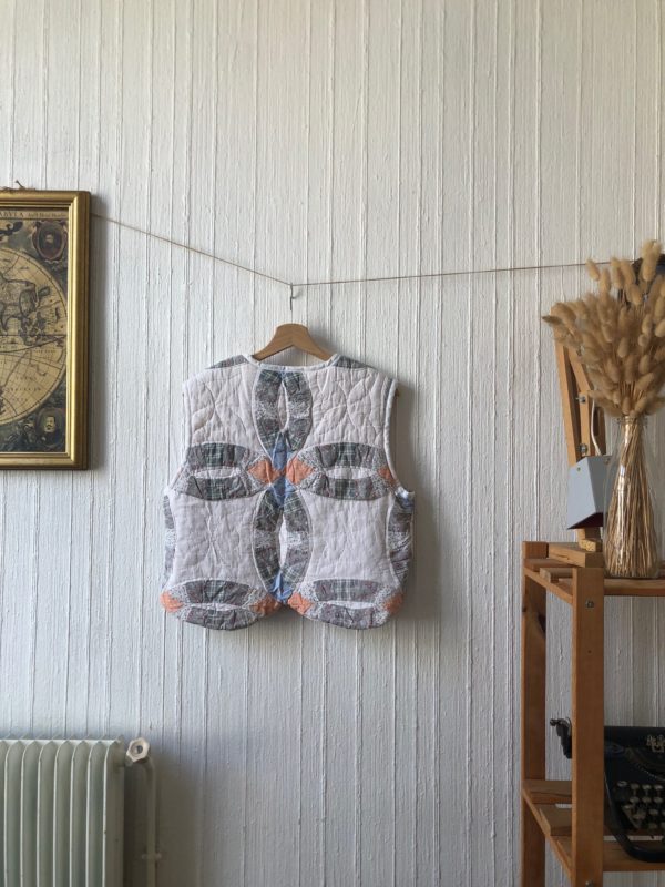 Veste sans manche patchwork – Image 2