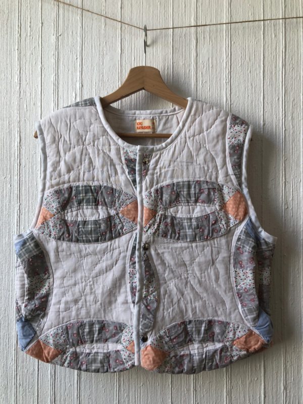 Veste sans manche patchwork – Image 3