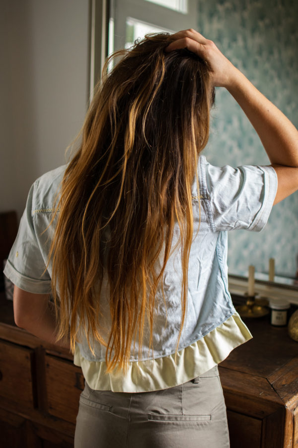 Chemise upcyclée Louise – Image 2