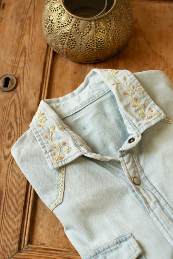 Chemise upcyclée Louise – Image 4