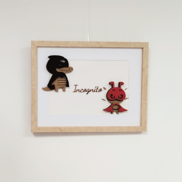 Tableau Décoratif Animaux Ludique en Carton - Décoration enfant – Image 8