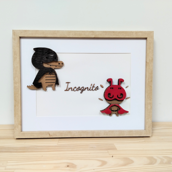 Tableau Décoratif Animaux Ludique en Carton - Décoration enfant – Image 7