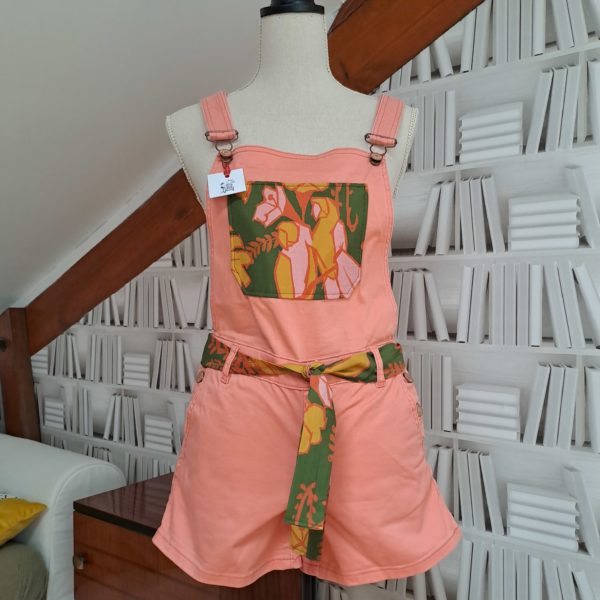 Salopette short Upcyclée Taille 36