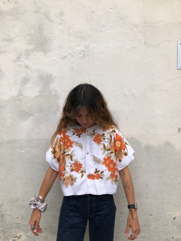 Top en serviette Vintage