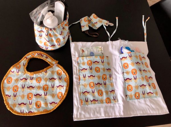 Kit accessoires de naissance bébé